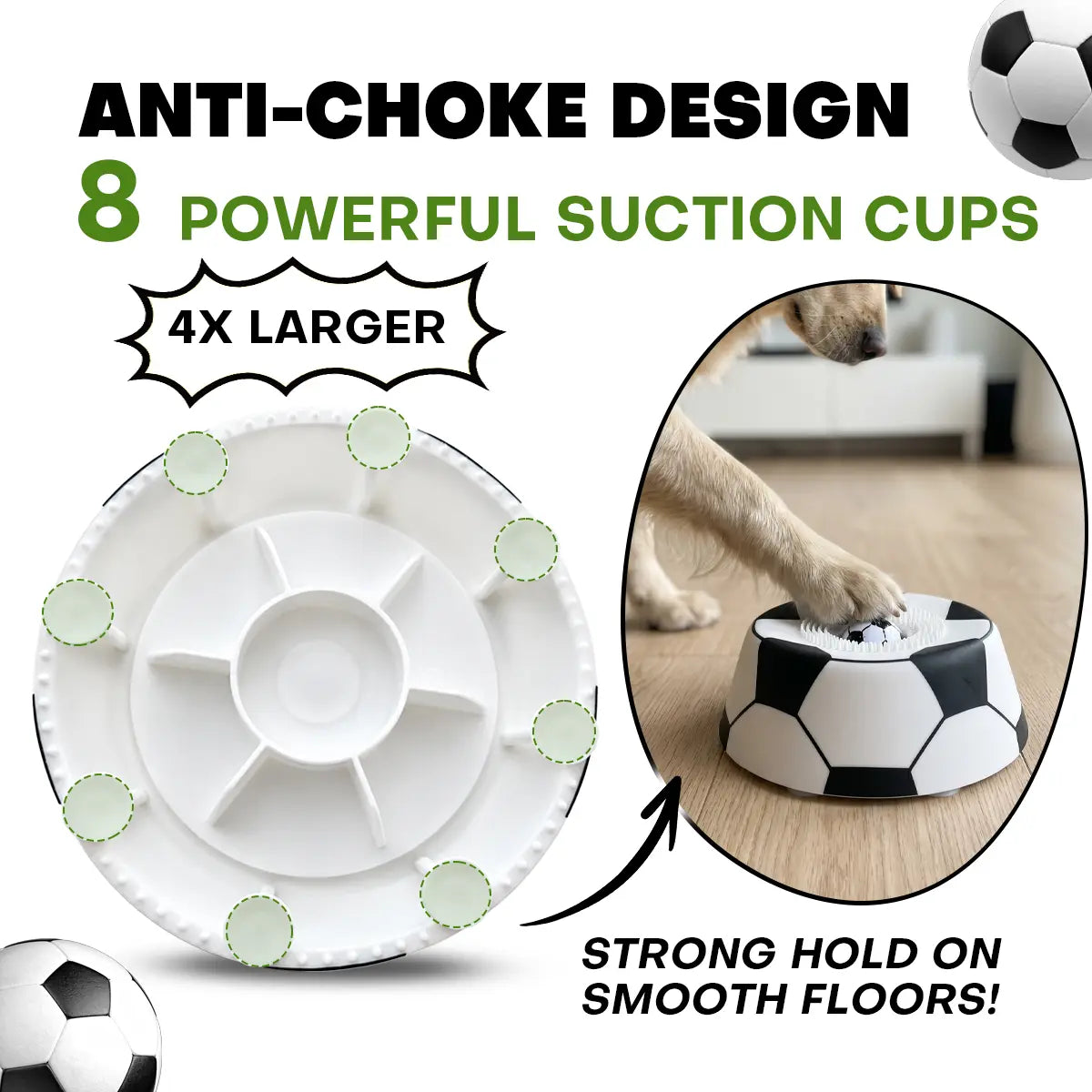Pawpace Multi-Purpose Dog Bowl - No-Mess Liquid Slow Feeder with Easy-Clean Lick Mat and Suction Cups, Dishwasher Safe, Blue